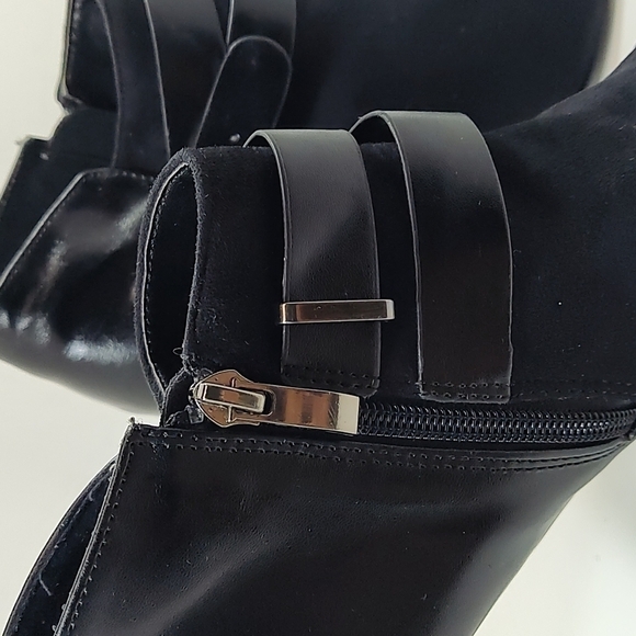 Call it Spring - women's ankle boots black suede Size: 10 - Picture 6 of 8